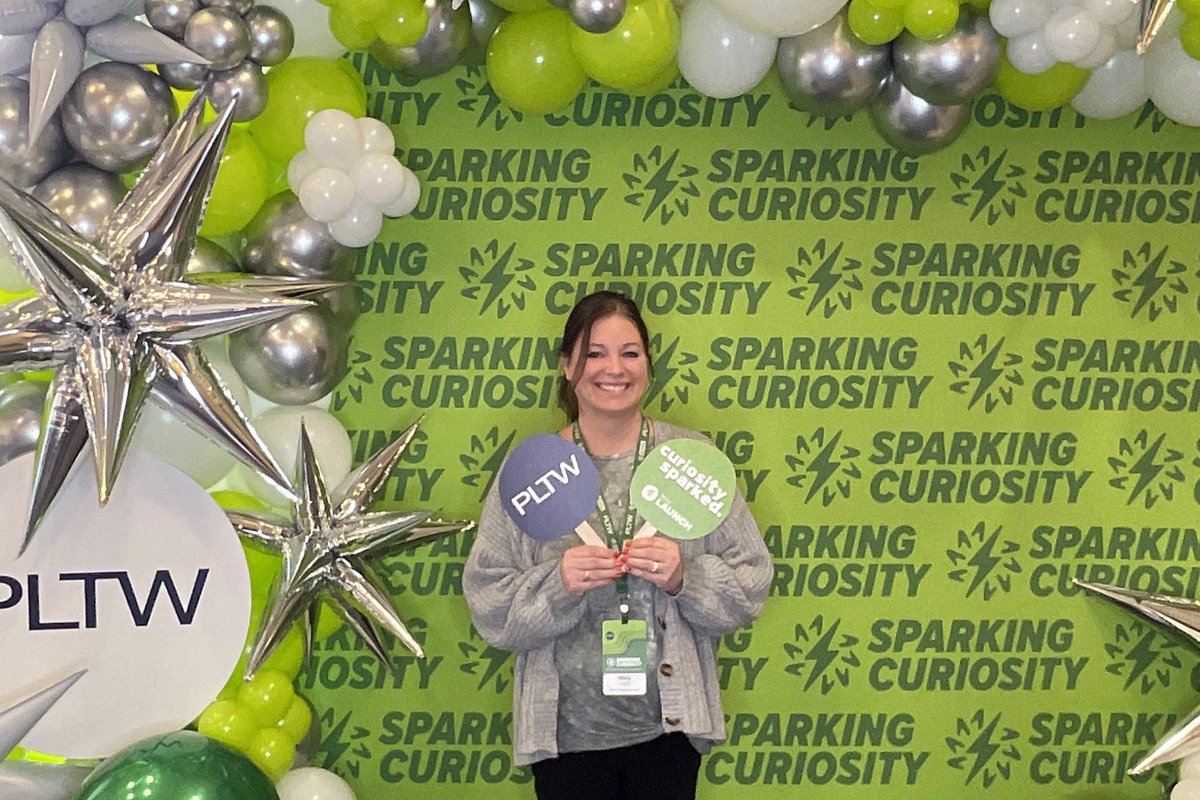 Sparking Curiosity STEM conference in St. Louis!  Learning sooo much to bring back to our kiddos!  #PLTW #STEM #Sparkingcuriosity