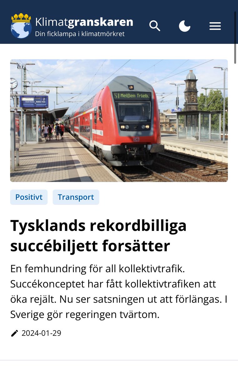 Klimatgranskaren tweet media