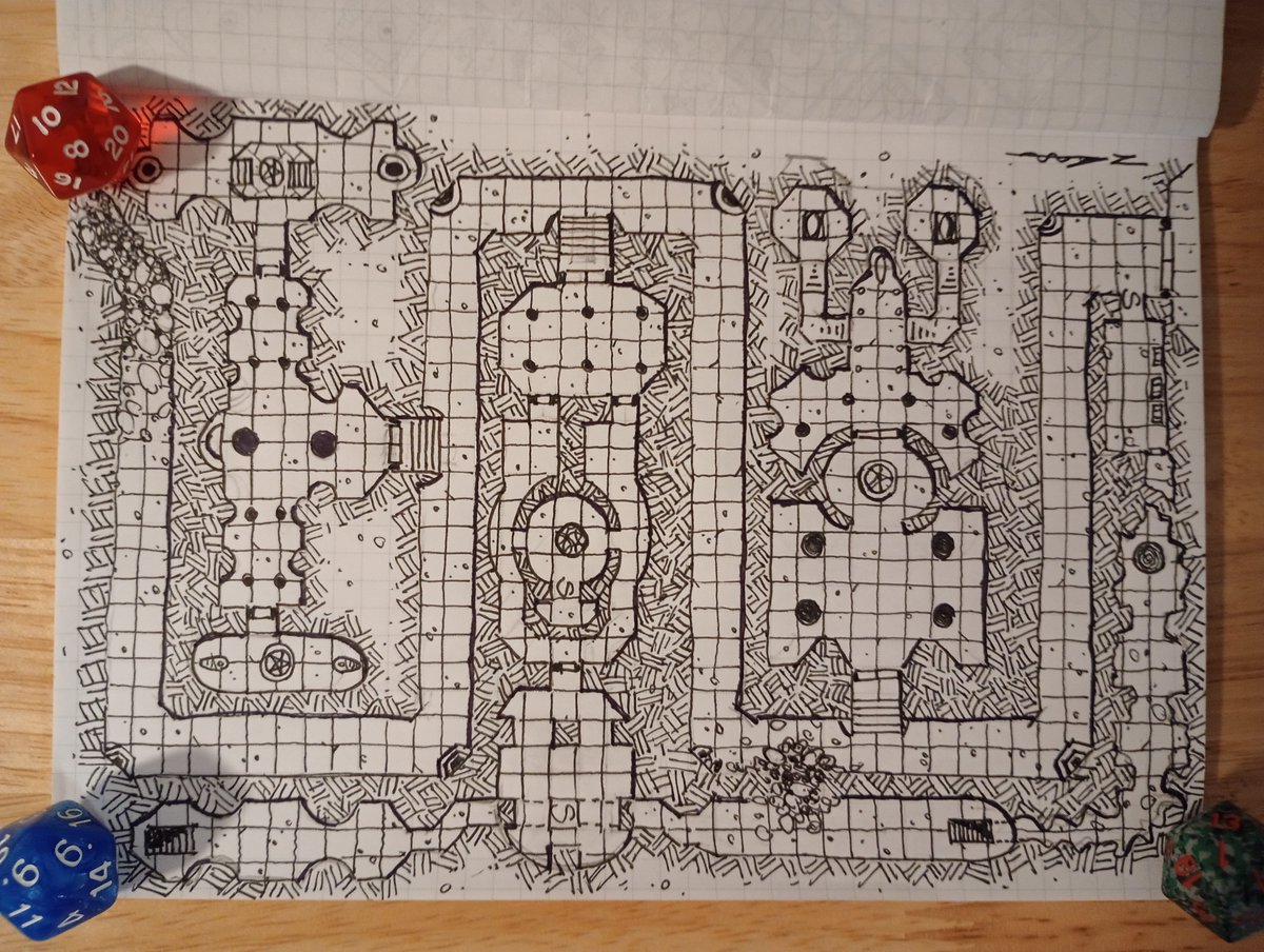 Ahnkruhn's tweet image. Hidden Fane of the Chained God #dungeon24 #dungeonsanddragons #ttrpg