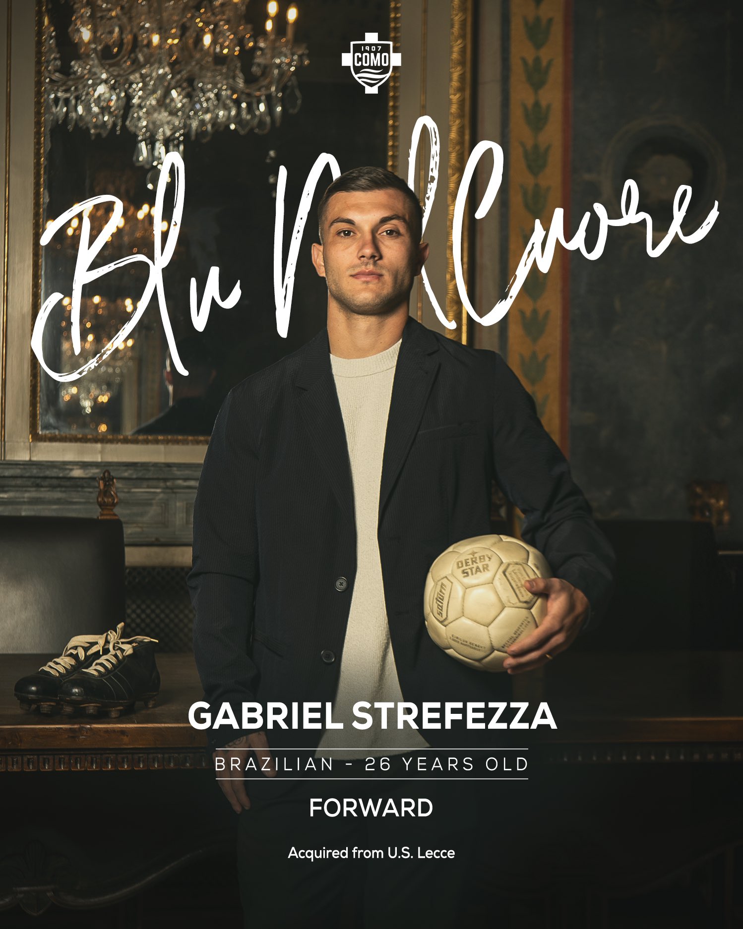 Como1907 on X: "Como 1907 is delighted to announce that Brazilian Winger Gabriel Strefezza has joined the club on loan with obligation to buy until the end of the 26/27 season. He