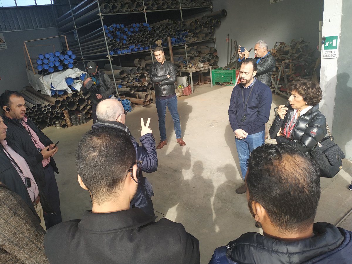 CIHEAMBari's tweet photo. #WaterKnowledge project
12 high level researchers, engineers&ministerial officers from different Egyptian🇪🇬 institutions, participated to a #threeweektraining, conceived and successfully implemented by CIHEAM Bari researchers and officers. https://t.co/iRFuU1Pg9E