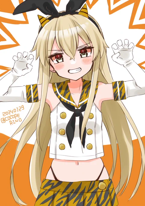 セッツブーンぜかまし#艦これ版深夜の真剣お絵描き60分一本勝負 #艦これ版真剣お絵描き60分一本勝負_20240129 