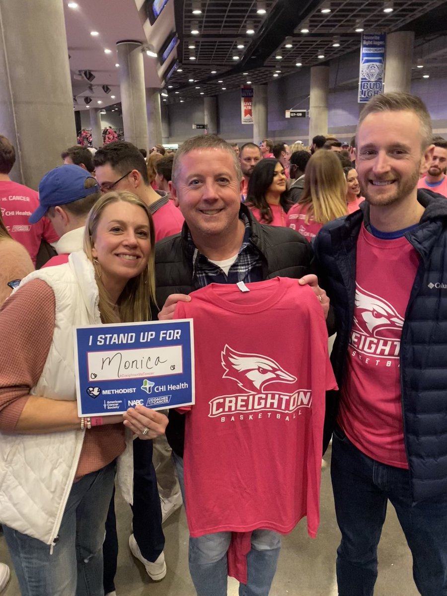 Lindsey Skwira (@mrsskwira) on Twitter photo #TeamMonica day!! So happy to have her back. 💓 Some #fullerton family standing up for Monica #pinkout #goJays <a href="/OPS_Fullerton/">Fullerton Magnet</a> <a href="/BluejayMBB/">Creighton Men’s Basketball</a> <a href="/TheRealSALB/">Pete Gonring</a> #TeamMonica day!! So happy to have her back. 💓 Some #fullerton family standing up for Monica #pinkout #goJays <a href="/OPS_Fullerton/">Fullerton Magnet</a> <a href="/BluejayMBB/">Creighton Men’s Basketball</a> <a href="/TheRealSALB/">Pete Gonring</a>