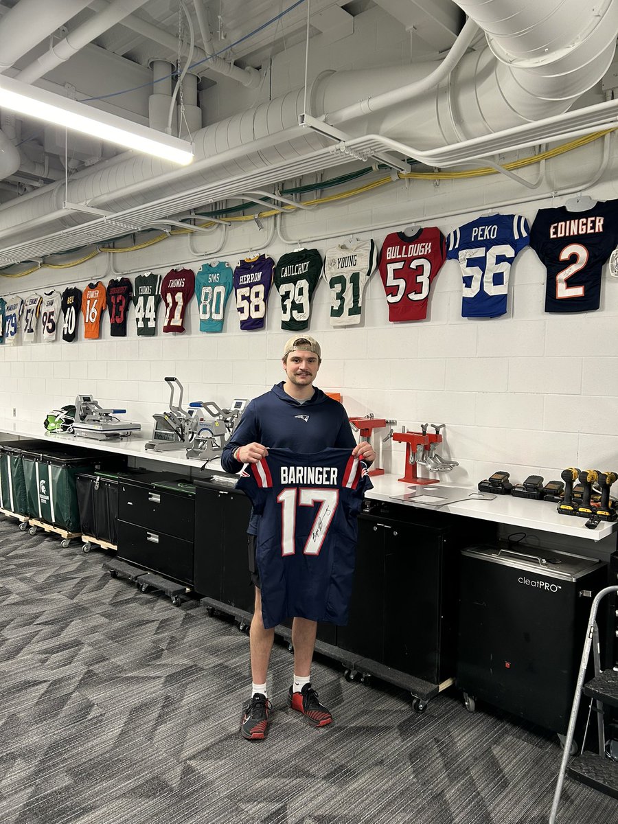 SpartanFB_eq's tweet image. Thanks to Bryce Baringer for making the newest additional to our new Equipment room!