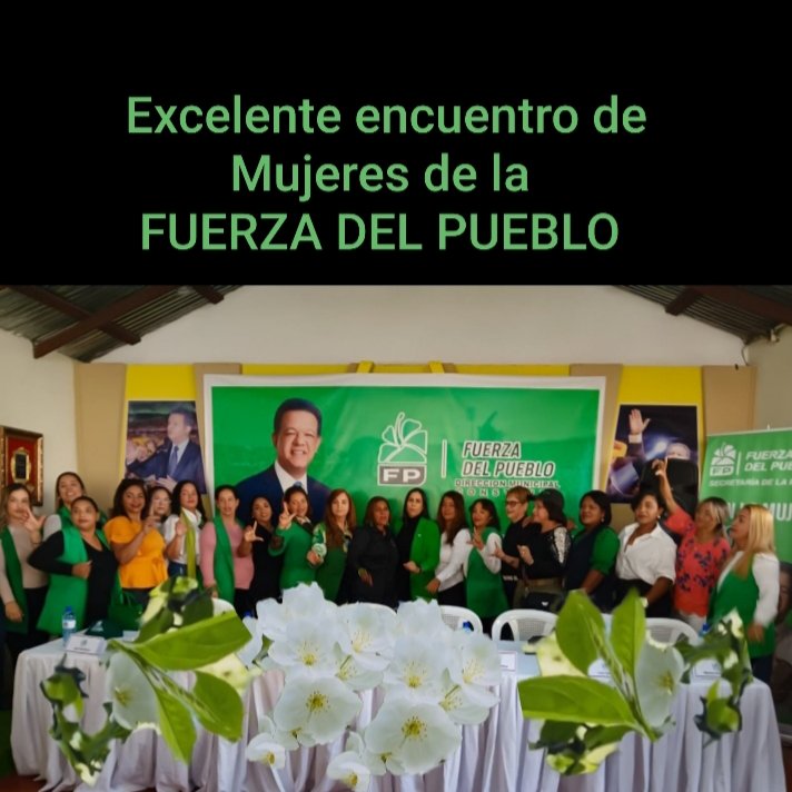 NancyDi301258's tweet photo. Excelente encuentro de mujeres de fuerza del pueblo con Leonel Fernández Santo Domingo Este #FuerzaDelPueblo @LeonelFernandez #VolvamosPáLante #CaravanaFP #CandidatosFP #Mujeres #MujeresFP #VOTA3 https://t.co/R3TnuDn6jG
