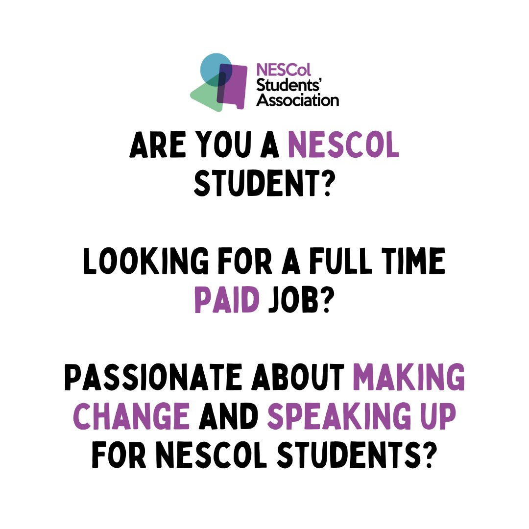 NESCol Students' Association tweet media