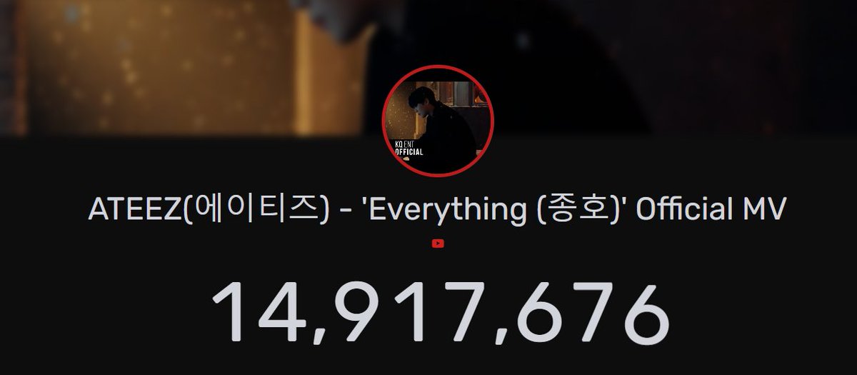 ATYstream's tweet photo. ๐ซ โฅฌ 14.900.000 โฅช ๐ซ
Congratulations to #ATEEZ & ATINYs for reaching 14.900.000 views on 'Everything' MV! ๐
โ๐ธโ
#Everything_week #IllGiveThisSongToYou #์ด_๋
ธ๋๋ฅผ_๋์๊ฒ_์ค๊ฒ #์์ดํฐ์ฆ @ATEEZofficial #JONGHO #์ข
ํธ https://t.co/anLQZ04DHN