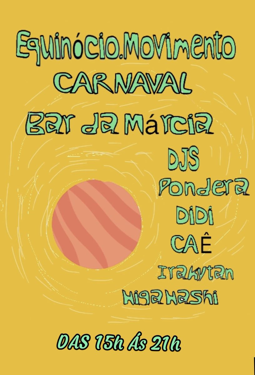 iraquitanfmj's tweet photo. 🚨Atenção 🚨

Dia 4/2 neste domingo faremos nosso pré Carnaval da Equinócio na frente do nosso querido bar da marcinha!!!

Esqueça tudo é carnaval bbs 

(Bebam com moderação)

Espalhem a fofoca 😉😮‍💨 https://t.co/rwz2aGH1gt