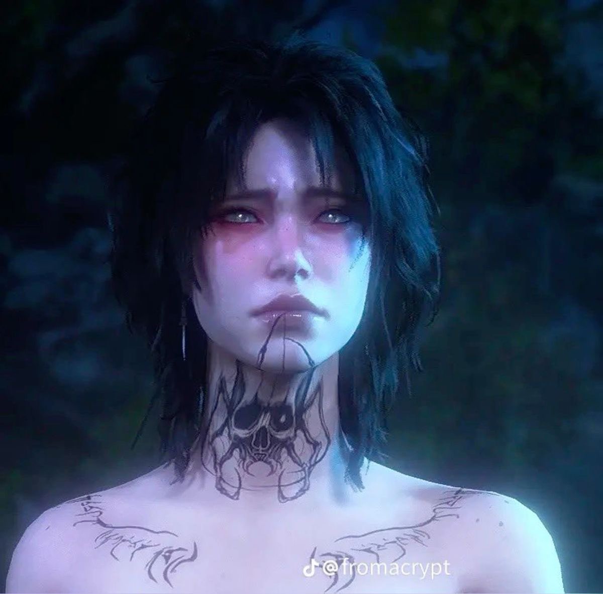 trying evelyn’s make up &amp; tattoo lol
#BaldersGate3