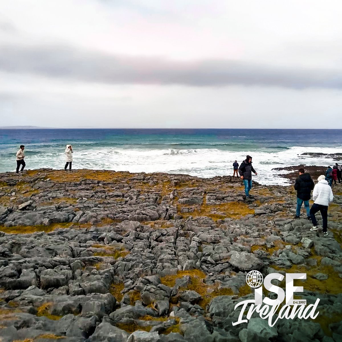 LearnEnglish_IE's tweet image. Thank God we got some good weather for our trip to the West of Ireland on Saturday. We had a memorable day. Thanks to everyone who joined. #cliffsofmoher #dunlucecastle #burren