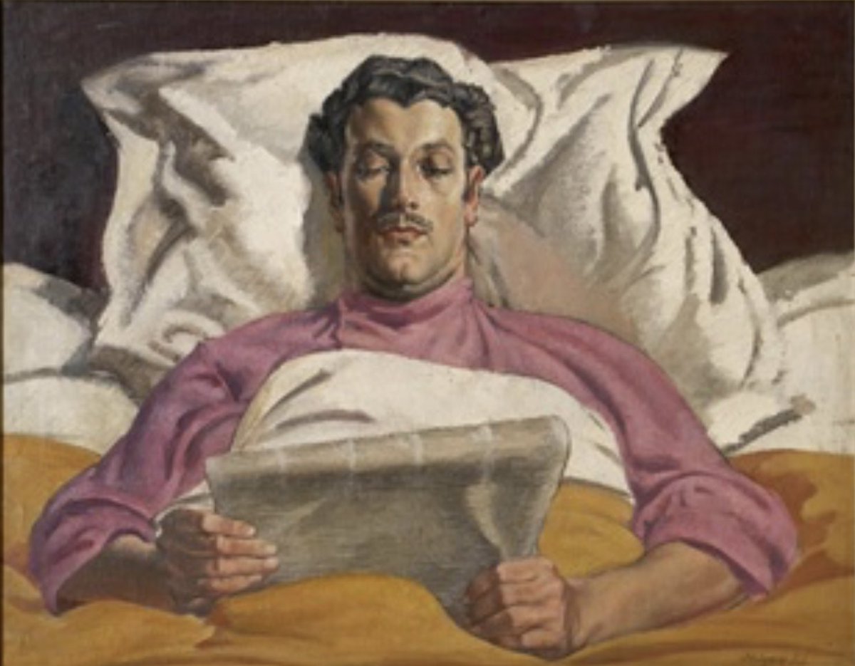 sim_barr's tweet photo. The Convalescent, 1938
Australian Artist Jack Kilgour (1900-1987)
#jackkilgour #art #artist #arrtworld #theconvalescent #convalescence #oiloncanvas #oilpainting #paintingoftheday #painting #painter #peinture #kunst #künstler #sickbed #australianartist #australianart https://t.co/FjUwnFQkX1