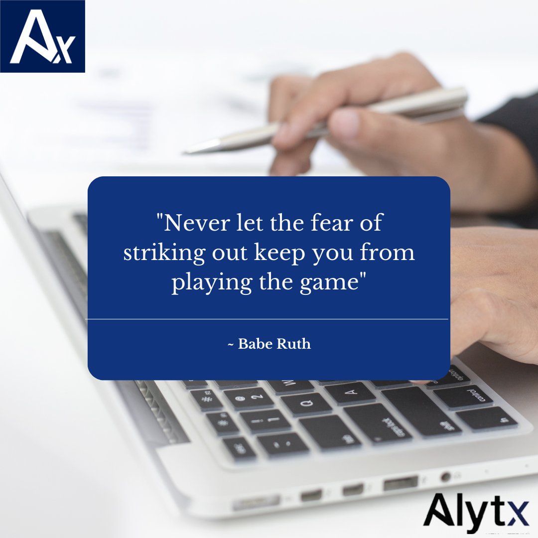 Alytx's tweet photo. #alytx #realtimedata #datadriven #secureplatform #objectivedata #medtech #innovation #healthtech #quotes #quoteoftheday https://t.co/0uHabVt1Ih
