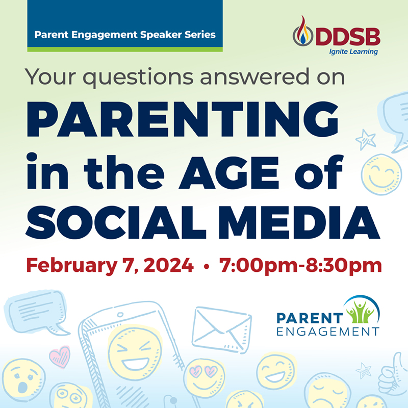 Join us for an engaging webinar about parenting in the age of social media!

Happening Wednesday, February 7 at 7 p.m.