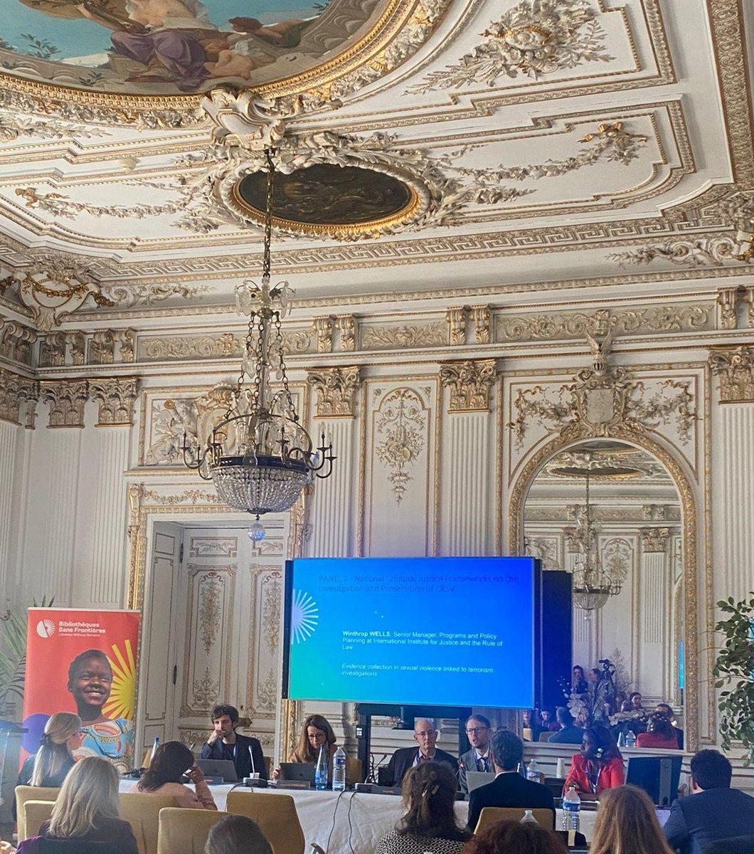 iijmalta's tweet photo. IIJ's Joya Elias and Winthrop Wells were proud to present on challenges and opportunities in investigating and prosecuting conflict-related sexual violence at last week's @BSF_Inter @endrapeinwar @Univ_CotedAzur Symposium. Grateful for the excellent partnership and dialogue. 1/2 https://t.co/MBPjAfipIM