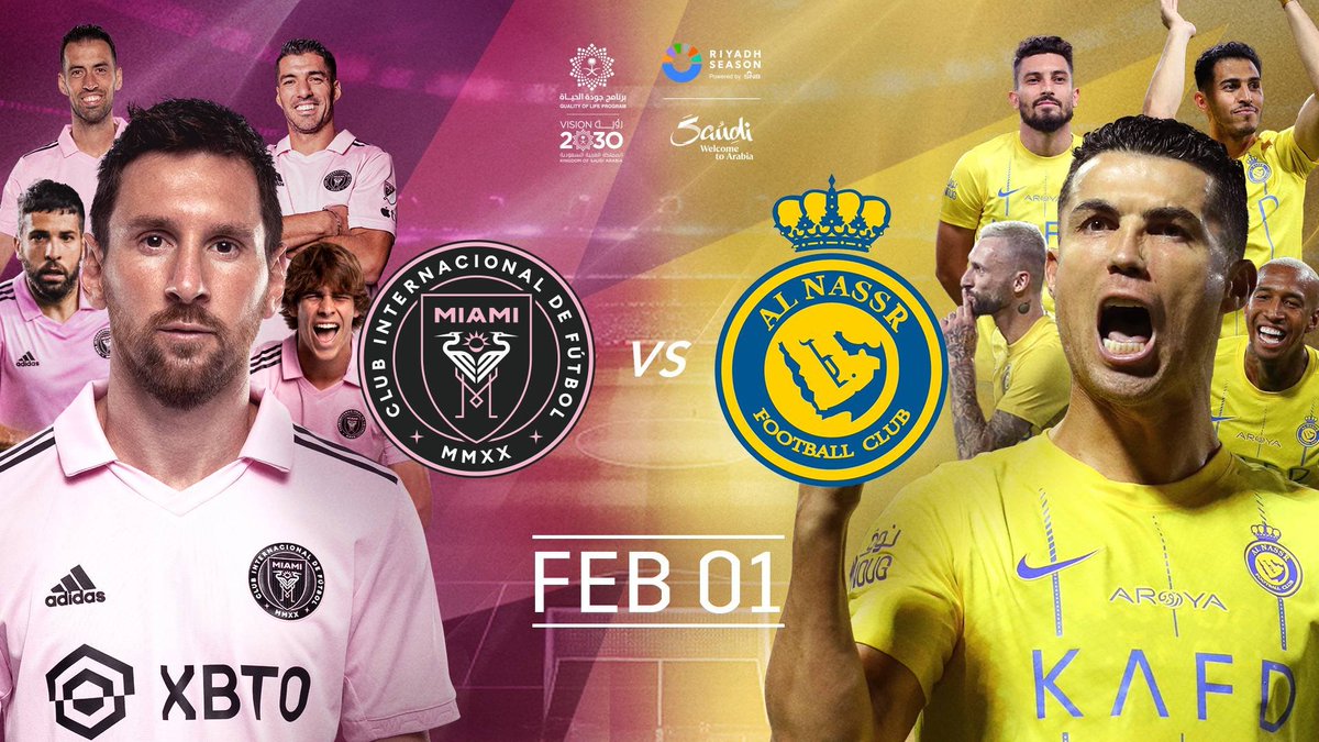 AlNassr vs Inter Miami Full Match Replay Club Friendly 2024