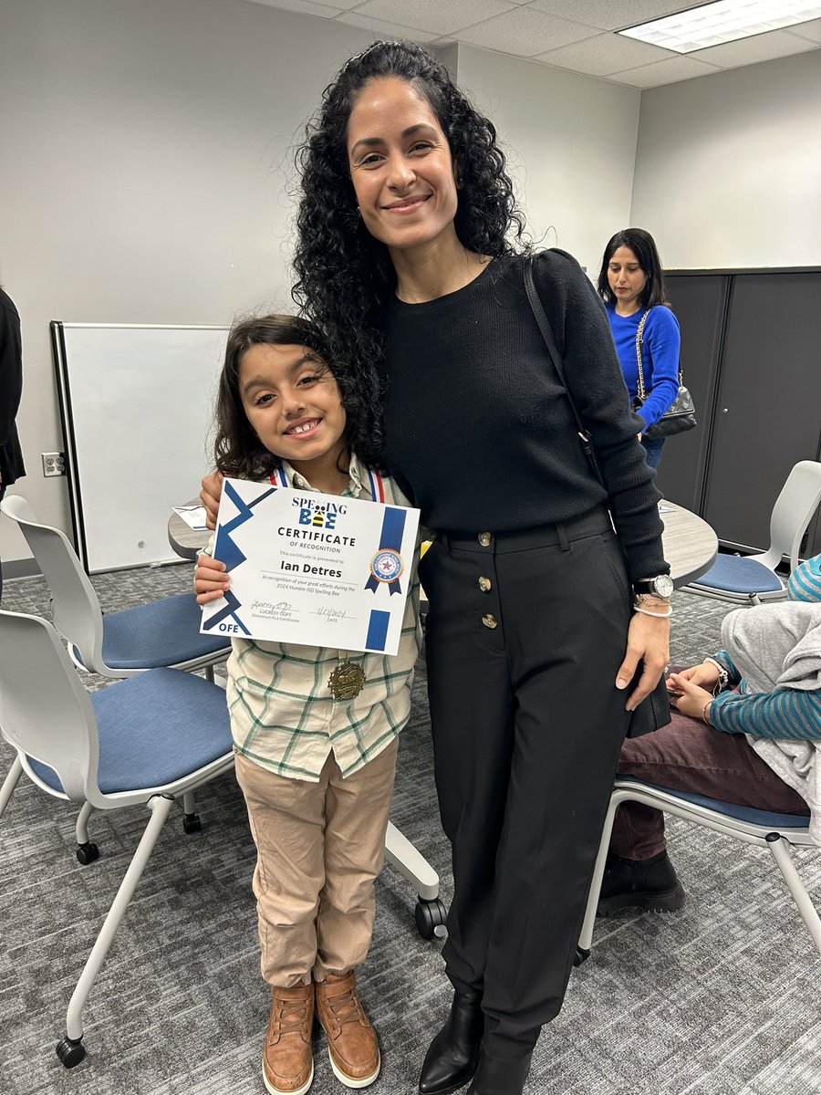 Tiffany Curtis (@coachontif) on Twitter photo This weekend our sweet Falcon, Ian represented <a href="/HumbleISD_OFE/">Oak Forest Elementary</a> at our district Spelling Bee, with poise and pride! We are so proud of you, Ian! <a href="/CorinnaFerrier/">Corinna Ferrier</a> This weekend our sweet Falcon, Ian represented <a href="/HumbleISD_OFE/">Oak Forest Elementary</a> at our district Spelling Bee, with poise and pride! We are so proud of you, Ian! <a href="/CorinnaFerrier/">Corinna Ferrier</a>