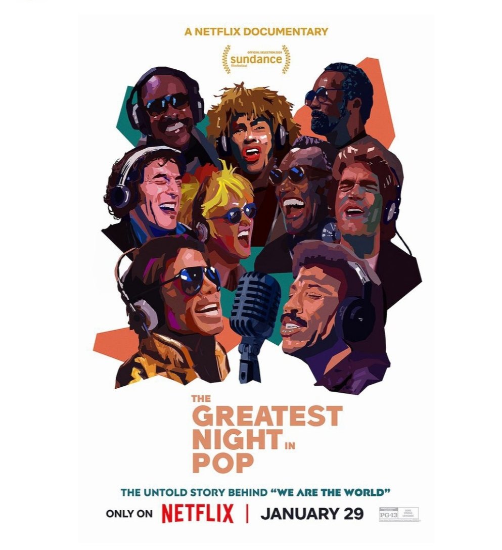 landofthe80s's tweet photo. 👀If interested be sure to check out The Greatest Night In Pop, the Untold Story Behind We Are Th World on @netflix . It premiers today! #80s #1980s https://t.co/v205BCv7zk