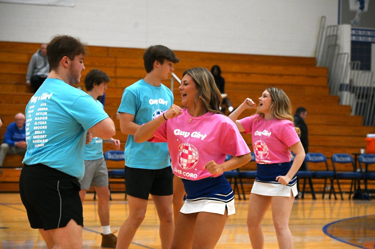 DuchesneHS's tweet photo. Just another shoutout to our Diamondline and guy dancers who put on a great halftime performance at Friday's Coronation Game!

#DHSPioneers https://t.co/CkPJv7ZlSI