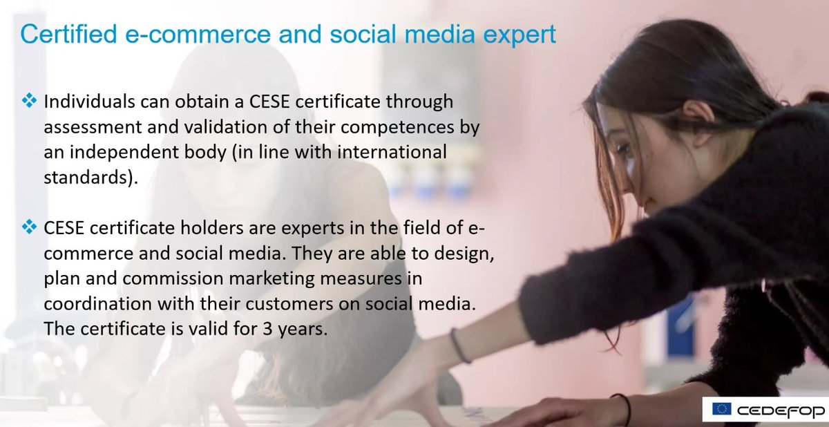 Peer-learning activity on #Microcredentials4LabourMarket

🎯 Focus on the #retail sector

Cedefop's <a href="/irapli/">Iraklis Pliakis</a> presents the challenges for #microcredentials in the largest industrial ecosystem and private employer in EU economy.