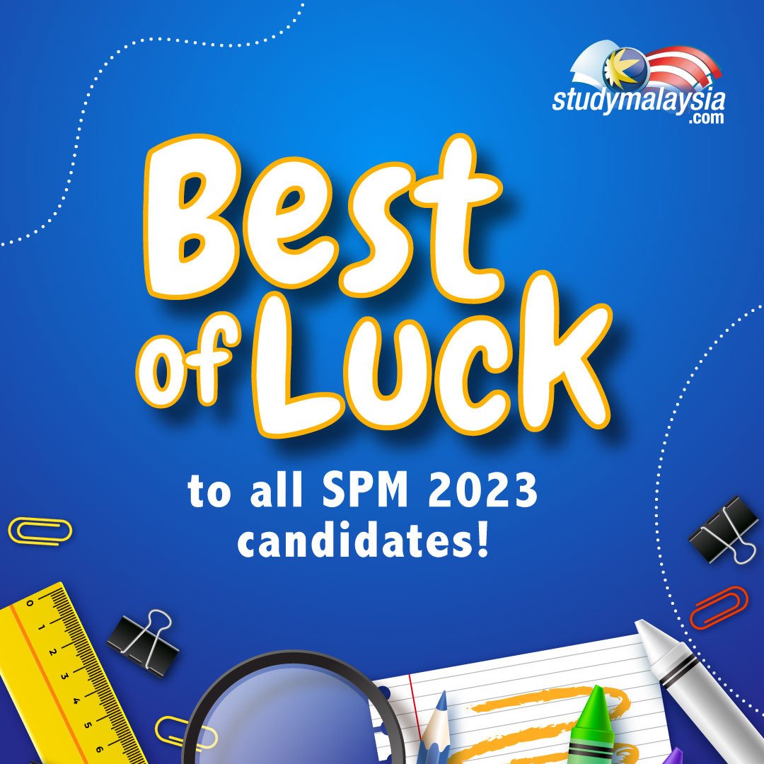 studymsia's tweet photo. To our SPM 2023 candidates, ๐จ๐๐ ๐ป๐๐ ๐ฉ๐๐๐โจ
๐๐๐ข๐ค๐๐ ๐๐๐ง๐๐๐ฎ๐ ๐๐๐ก๐๐ข ๐๐๐.
You've put in the hard work, it's time to do the best you can!
From all of us at #studymalaysia !
#spm2023 #allthebest #studymalaysia #studymsia #semogaberjaya https://t.co/Ky5lzA3FpT