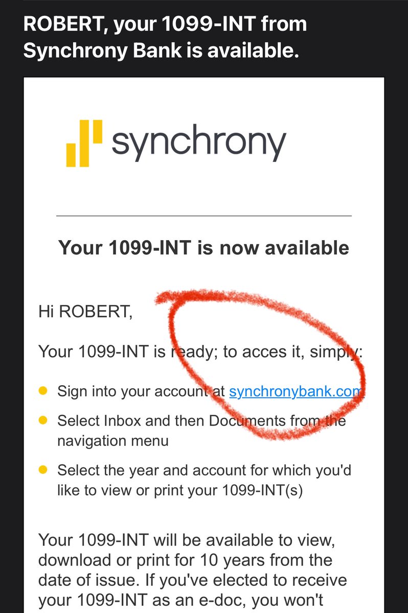 DataRecovery_CO's tweet photo. @synchrony https://t.co/iamHMa2voB