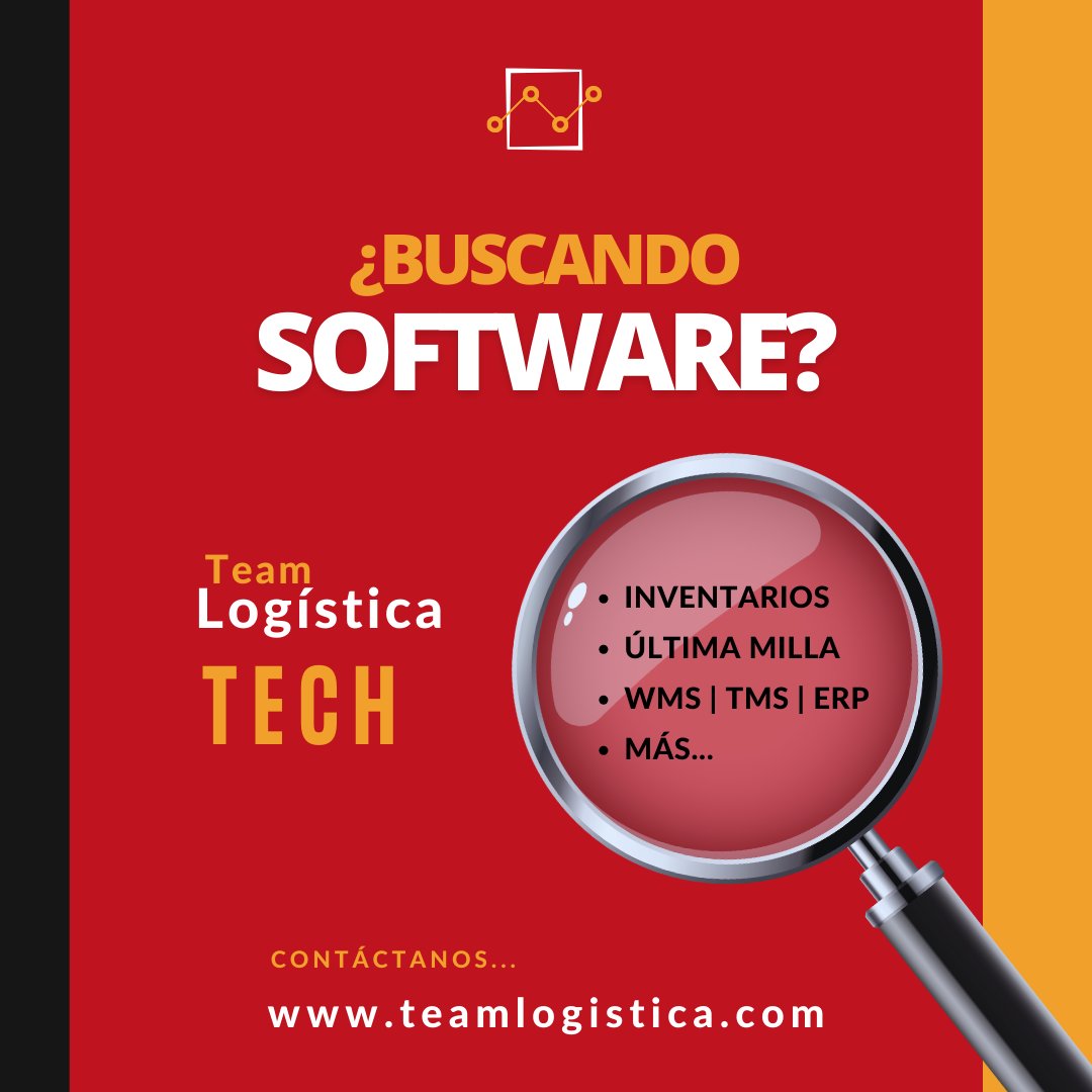 ¿¿ Buscando una solución de Software en logística ??

 @TeamLogistica 🤝 tu aliado logístico 📦

[ Todo en un Mismo Lugar ]
Ingresa ahora y solicita más Info ... 👇
teamlogistica.com

#logistica #emprendimiento #network #emprendedor #empresas