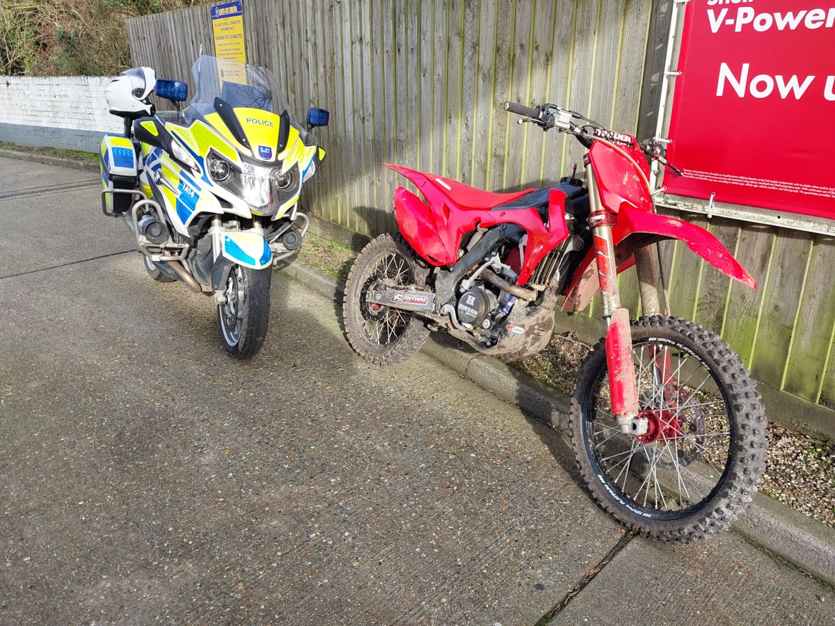 <a href="/KentPoliceRural/">Kent Police Rural</a>,  @SussexRuralCops and <a href="/KentPoliceRoads/">Kent Roads Policing (RPU)</a> all joined forces for Op Japan on Sunday 28th January 2024 tackling anti social behavior caused by illegal off road vehicles around rural Medway and West Kent. LJ. 

<a href="/PCCKent/">Kent PCC's Office</a>
