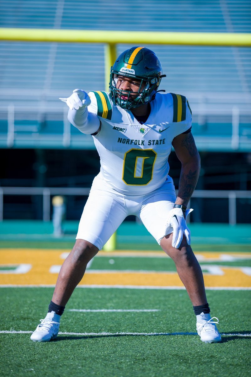 2024 (<a href="/RCTC_FB/">RCTC Football</a>) JUCO LB <a href="/Martell207/">Martell Williams</a> commits to Norfolk State <a href="/NorfolkStateFB/">Norfolk State Football 🔰</a>