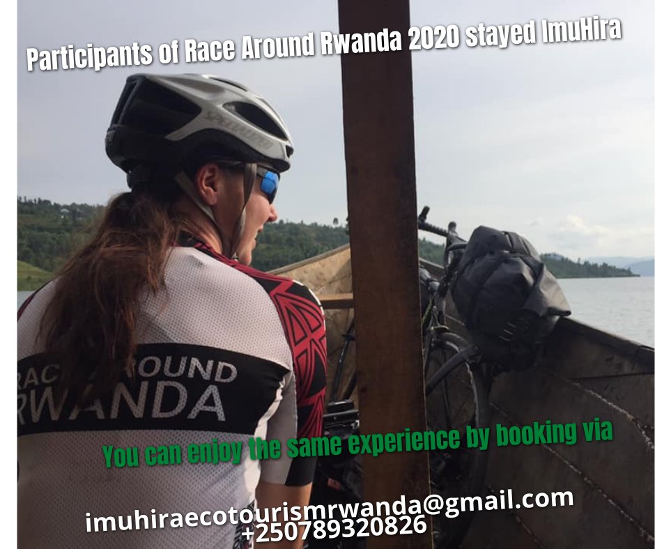 ImuhiraT's tweet photo. Stay at Imuhira #campsites and perform as expected. From our guests and #cyclists of  #RaceAroundRwanda 2020, “Rob Gardiner #8” No. 2 on the soloists list toward the finishing line, used 2 days, 23 hours, and 13 minutes.  https://t.co/8BB6wu8e7T #visitrwanda_now #Cyclinglife https://t.co/6dXqFrj57t