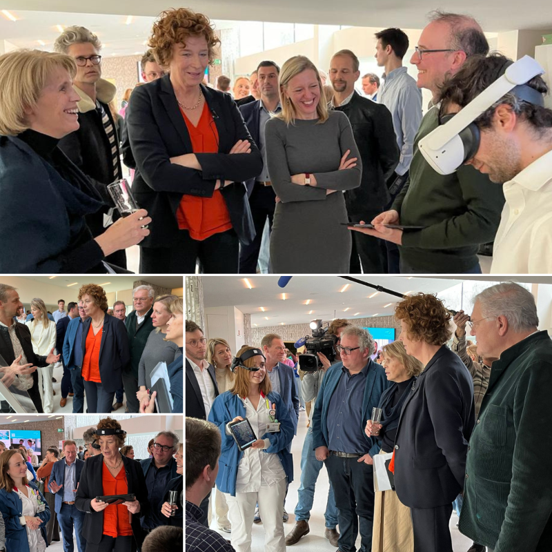 ProximusGroup's tweet photo. 📢 @azgroeninge is het eerste ziekenhuis in de Benelux zijn met een privaat #5G-netwerk, in samenwerking met @ProximusNXT. Dankzij 5G-use cases creëren we een innovatieve omgeving die de #gezondheidszorg voorbereidt op de uitdagingen van de toekomst. #ThinkPossible