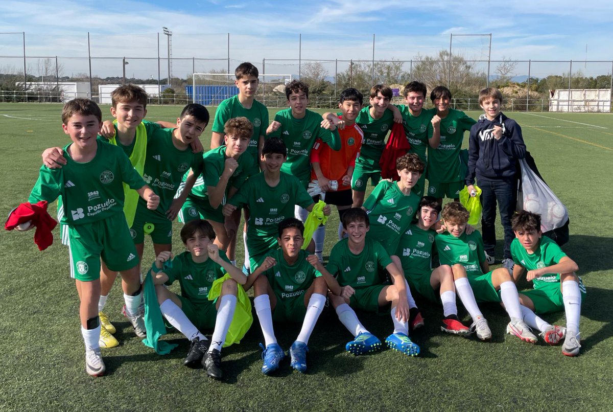 pozuelocantera's tweet photo. 𝗥𝗘𝗦𝗨𝗟𝗧𝗔𝗗𝗢𝗦 ⚽️ | INFANTILES  
-  #InfantilA 5 - 0 UD Sanse 
-⁠  ⁠UD Las Matas 7 - 0 #InfantilB
- Electrocor B 1 - 3 #InfantilC
- #InfantilD 3 - 4 Ocio y Deporte B  
- #InfantilE 3 - 0 Monte Tabor 
- Atletic Mostoles 1 - 4 #InfantilF 

#FamiliaVerde https://t.co/WpIiVVP9kN