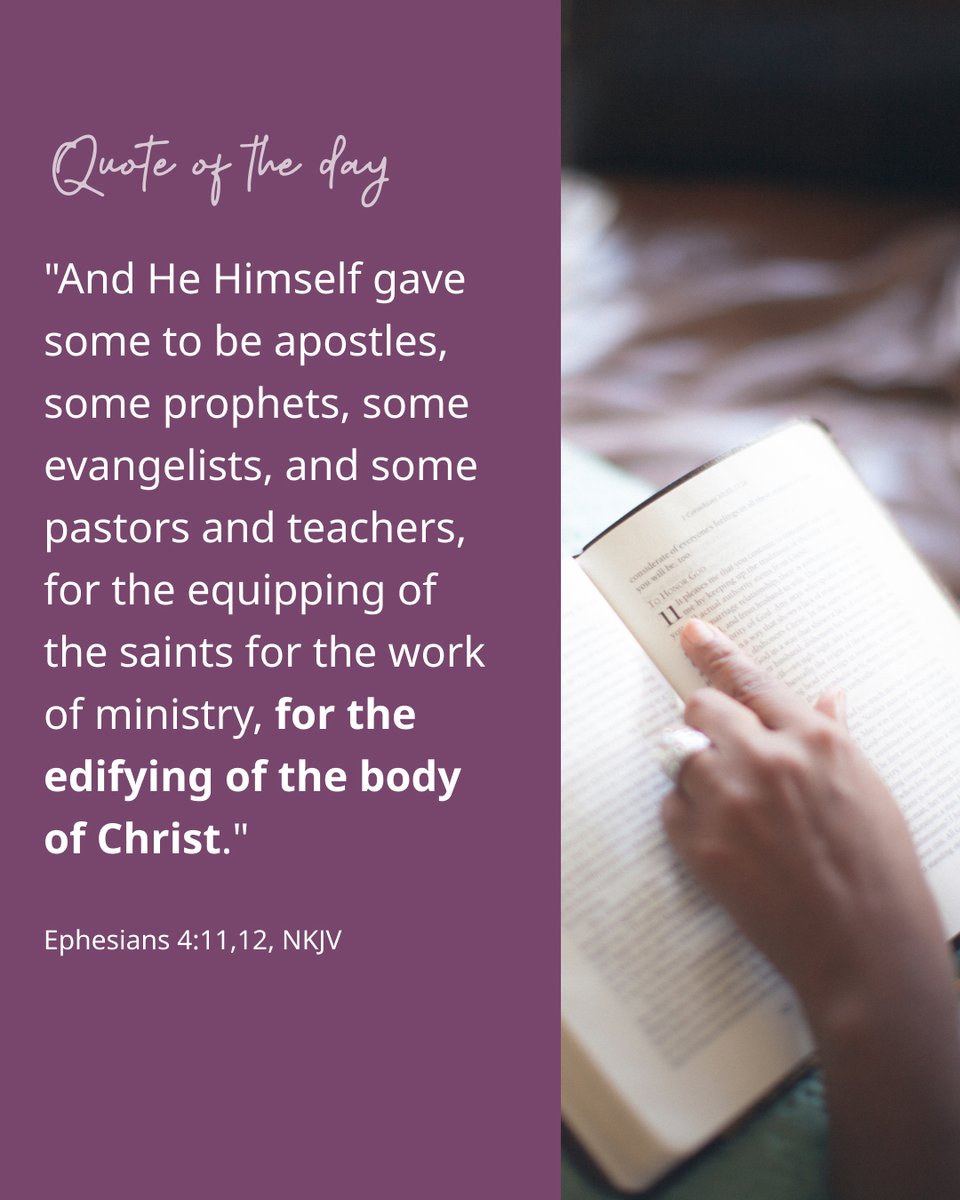 The “Gifts of the Spirit,” are given to help strengthen and encourage God’s people.