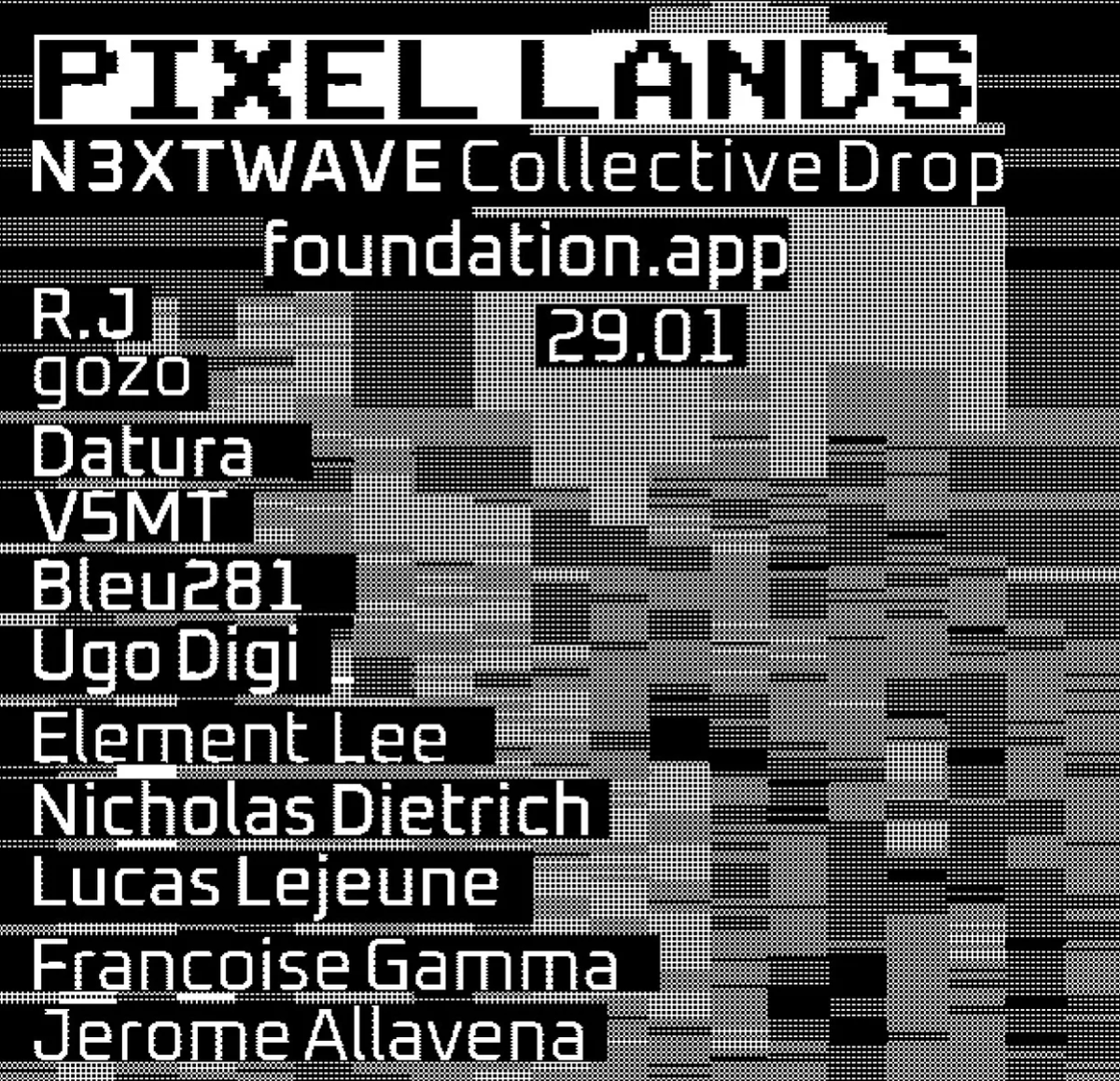 New collective drop on @foundation by @n3xtwave 
Link below to discover all 11 artworks