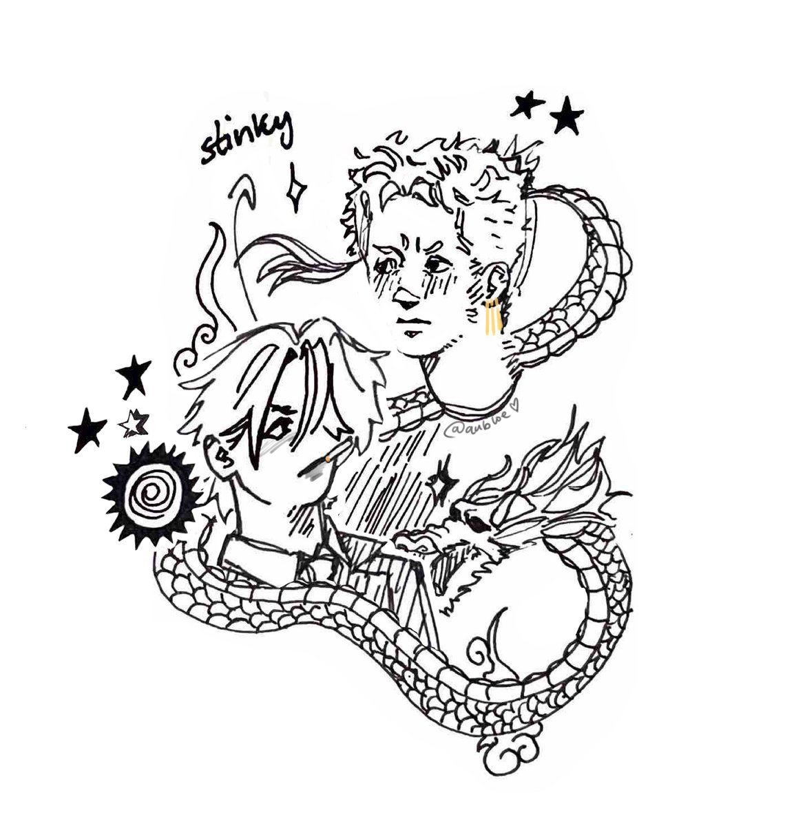 aubloe's tweet image. derdle