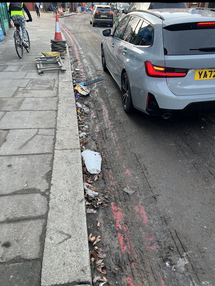 This is the South Circular Road, one of the capital's busiest arteries, photographed as it passes through one of the more affluent post codes in the UK. It is managed by Transport for London. Thoughts?