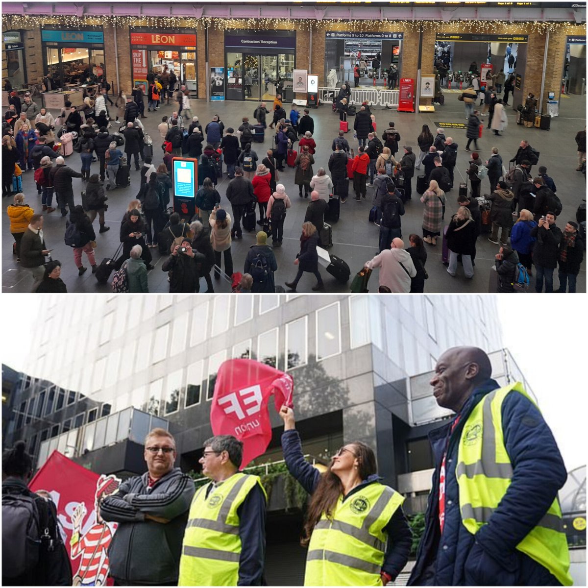 shorts_91's tweet image. As #Aslef train drivers start a nine-day overtime ban, UK rail passengers brace for severe disruptions. Thousands of cancellations expected until February 6.

Read more on shorts91.com/category/inter… 

#RailChaos #TravelAlert #UK #AslefTrainBan #UKRailBan