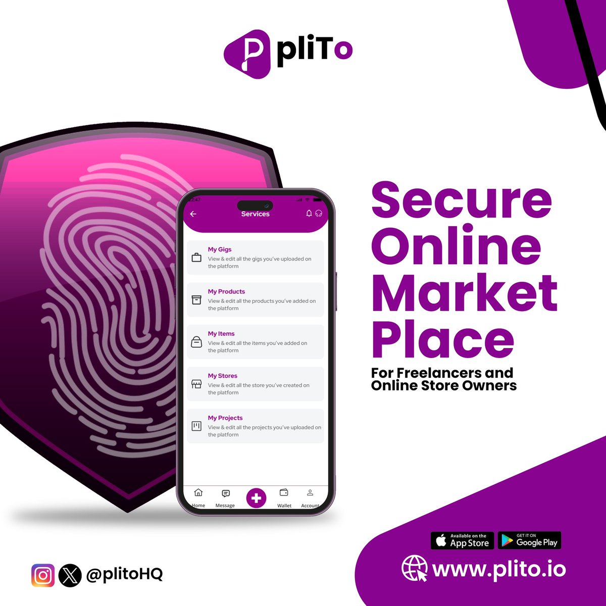 plitoHQ's tweet photo. A marketplace that understands the essence of business, and is 100% into your sales is the new soul of business.
Join our fast growing marketplace today in 3 easy steps
#plito https://t.co/Oi4pGfirQW