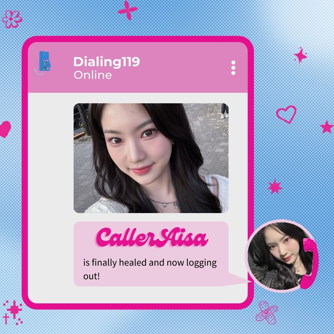 shanzshine's tweet photo. LOVE-MERGENCY . . . 📞

I was once a lost soul with pieces of my heart missing, but my decision to call love 119 brought back to life. With my hands that are now full of love, I, Sifabella Arkadewi, is ready to hang off the phone and set myself free. https://t.co/12fhxNa7hg