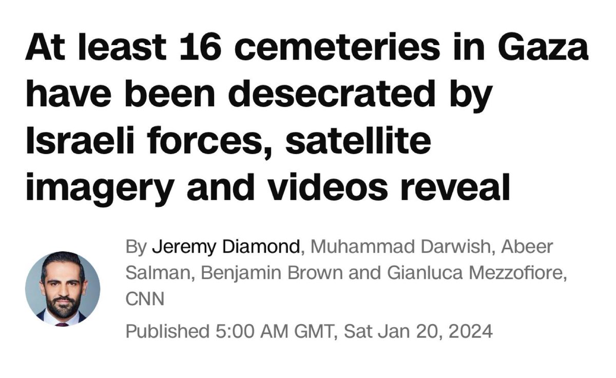 Only days ago, @CNN accused Israel of desecrating Gazan cemeteries, including Bani Suheila in Khan Younis. Today, the IDF uncovered an attack tunnel under Bani Suheila cemetery with explosives & terrorists inside, as well as an office used by the commander of Hamas’ eastern…