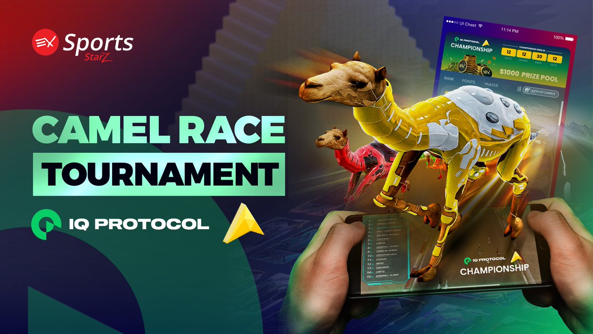 arcade2earn's tweet photo. We are thrilled to be part of the '@IQLabs_official Al Hejin Camel Racing Championship' alongside @ExSportsToken! 🔥

As a part of our collab, we are giving away up to 1,000 Al Hejin Camel Racing NFTs to our community. 🚀

Here's how you can claim the free NFT: 👇

 ✅ Download EX Sports App - https://t.co/N8viP1IZ76  
✅ Create a free EX Sports account and wallet in the app
✅  In the redeem pop-up box enter the code: 'ARCADE'
✅  Receive your FREE NFT and play the Al Hejin game

Note that these NFTs provide exclusive access to the championship on the EX Sports platform.

We are also adding 10,000 $xARC tokens to the championship prize pool to complement the existing prize array, which includes $1,000 USDT and 10,000 IQT tokens. 👀

The tournament will take place until the 10th of  February, 2024. (It's live now)

You got the free NFT. 
What's stopping you from participating? 😎

Come join the action. 🚀
