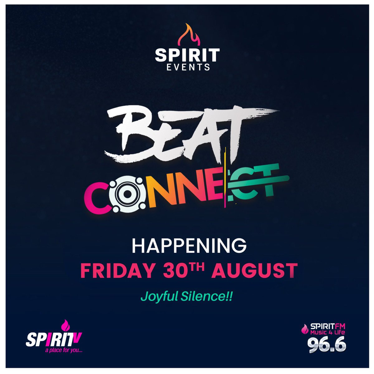 Spiritfm966's tweet photo. The biggest Christian Dance👯 party is back, mark the date.
#BeatConnect | #SpiritFM | #Music4Life https://t.co/TwXHcY9Qkr
