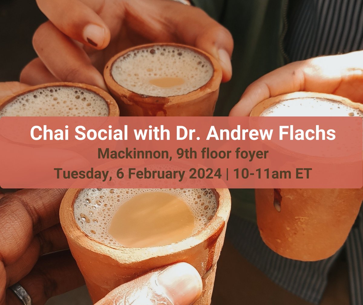 CIRCLE (@circle_guelph) on Twitter photo Join CIRCLE, <a href="/IDSGuelph/">GIDSGuelph</a> and <a href="/OneHealthUofG/">One Health - U of Guelph</a> in welcoming Dr. Andrew Flachs to U of G. Drop-in to enjoy a cup of warm chai and snacks.
To learn more about our Chai Social and Dr. Andrew Flachsā talk and to register for the events, please visit: canadaindiaresearch.ca/events Join CIRCLE, <a href="/IDSGuelph/">GIDSGuelph</a> and <a href="/OneHealthUofG/">One Health - U of Guelph</a> in welcoming Dr. Andrew Flachs to U of G. Drop-in to enjoy a cup of warm chai and snacks.
To learn more about our Chai Social and Dr. Andrew Flachsā talk and to register for the events, please visit: canadaindiaresearch.ca/events