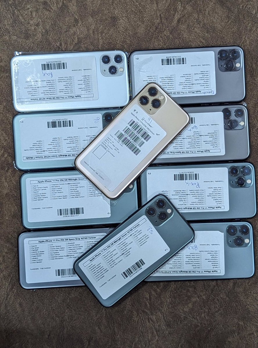 Thegadgetstore8's tweet image. 🇺🇸iPhone 11Pro 256gb *₦475,000*-- ALL Colours

#Getplugged