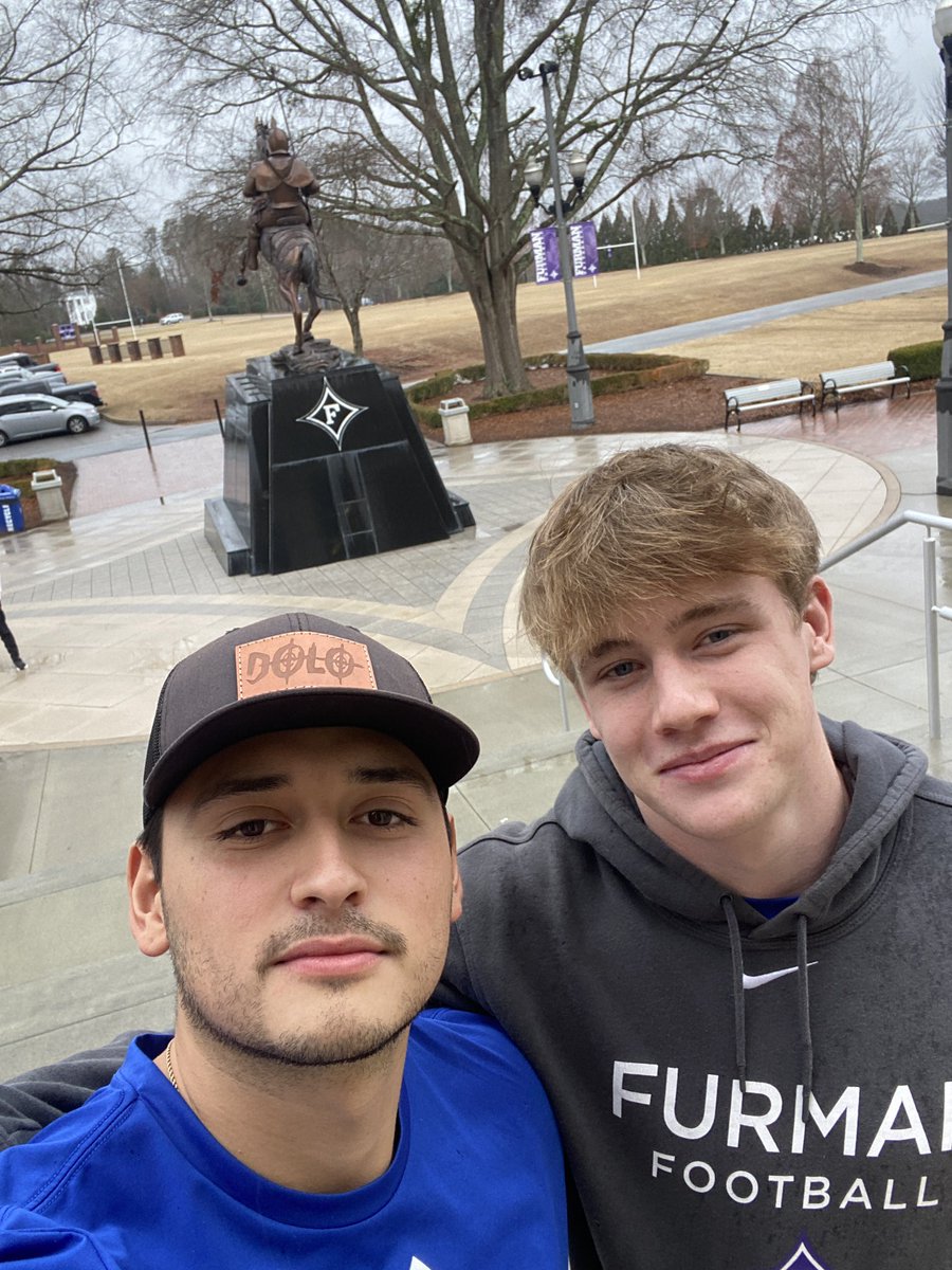 A little late post but had a great time at the Furman Strength Clinic this past weekend! Also nice to see SJ Alum <a href="/WalkerWood_2/">Walker Wood</a>. Thanks @furmanstrength and the rest of the coaching staff for the hospitality.