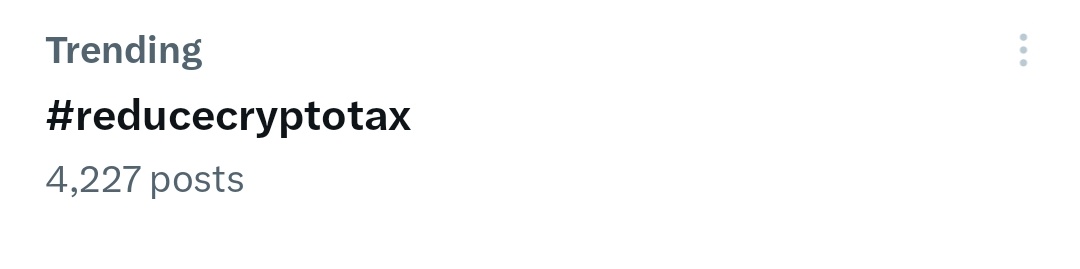 Nice 👍

#reducecryptotax