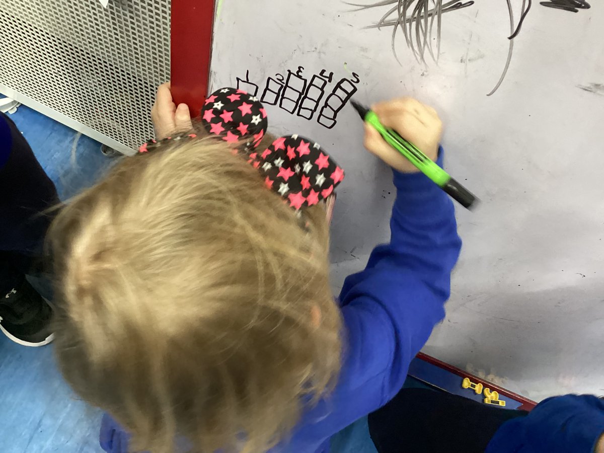 Turton_SP_P's tweet photo. Whilst playing the some of the children have created their own maths games. #StPaulsEarlyYears #StPaulsMaths https://t.co/s04R553gSE