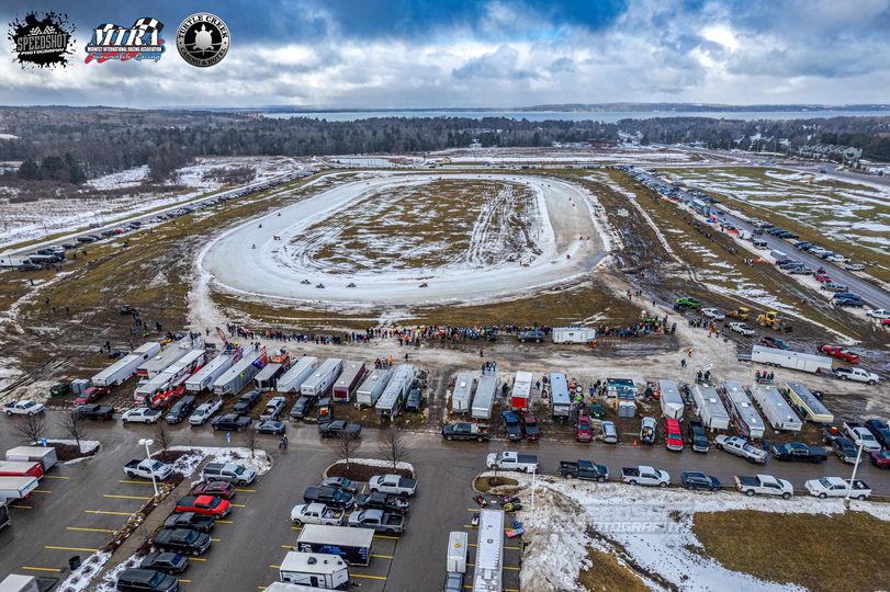 SpeedShot Photography captured a great 📸 shot of the Turtle Creek Casino &amp; Hotel 250 Race Track over the weekend!