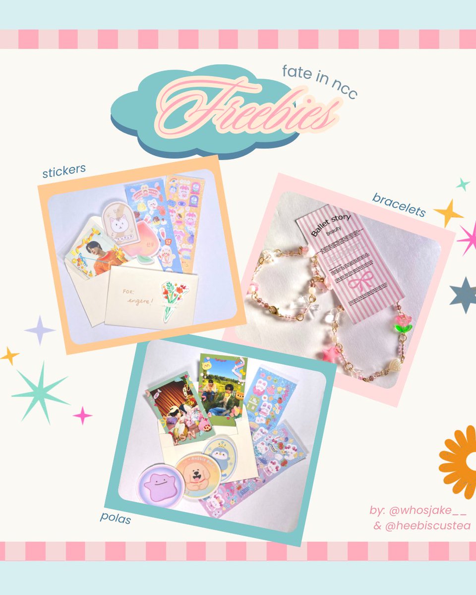 12_06th's tweet photo. FATE IN NCC FREEBIES! 🌷🌟

fansupport by: @whosjake__ &amp; @heebiscustea

- like, rt  
- time &amp; loc: tba 

see you engenes ˙ᵕ˙ ! #FATE_IN_NEWCLARKCITY #ENHYPEN https://t.co/YFCtBTfolu