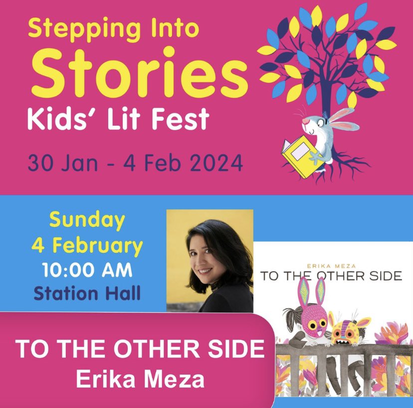 stories_fest's tweet photo. Gorgeous author event for ages 4+ THIS SUNDAY

Erika Meza - To The Other Side

A tale of courage &amp; love

Book tickets 👉 https://t.co/ebvv0ILCoc

Please R/T 📚

#hernehill #london #kidlit #bookfestival #familyfun #london https://t.co/d0fxSfvgEq