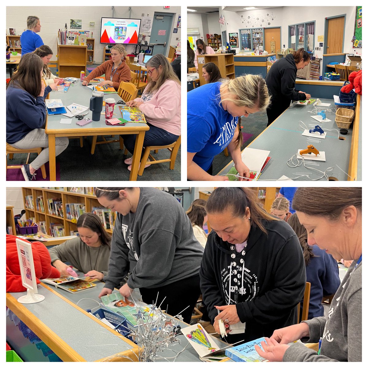 What a fun morning making Adapted Books for our kiddos! 📚#pembrokeunity <a href="/PES_Mustangs/">Pembroke Elementary</a> <a href="/BethBianchi/">Beth Bianchi</a> <a href="/amwetmore/">Amie Wetmore</a> <a href="/vbcpsopec/">VBOPEC</a>